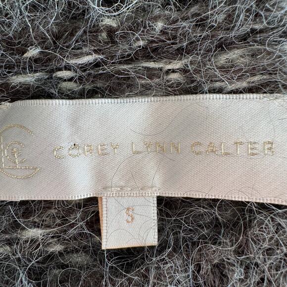 Anthropologie Corey Lynn Calter Mulitcolor Design Wool Crewneck Sweater Small - Picture 6 of 8